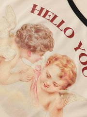 Angels Come To The World Tank Top