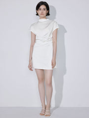 Cut Out Ruched Mini Dress
