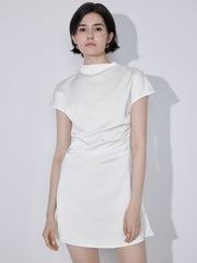 Cut Out Ruched Mini Dress