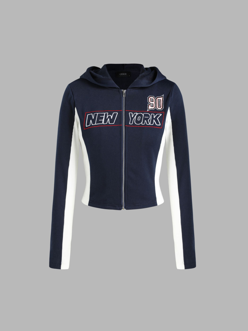 New York 90 Zipper Hoodie