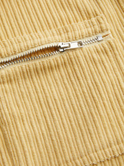 Collar Solid Zipper Jumpsuit