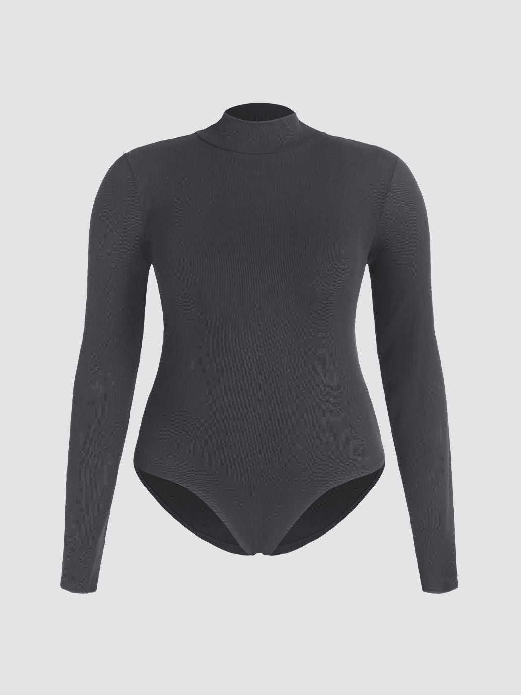 Solid Turtleneck Bodysuit Curve & Plus