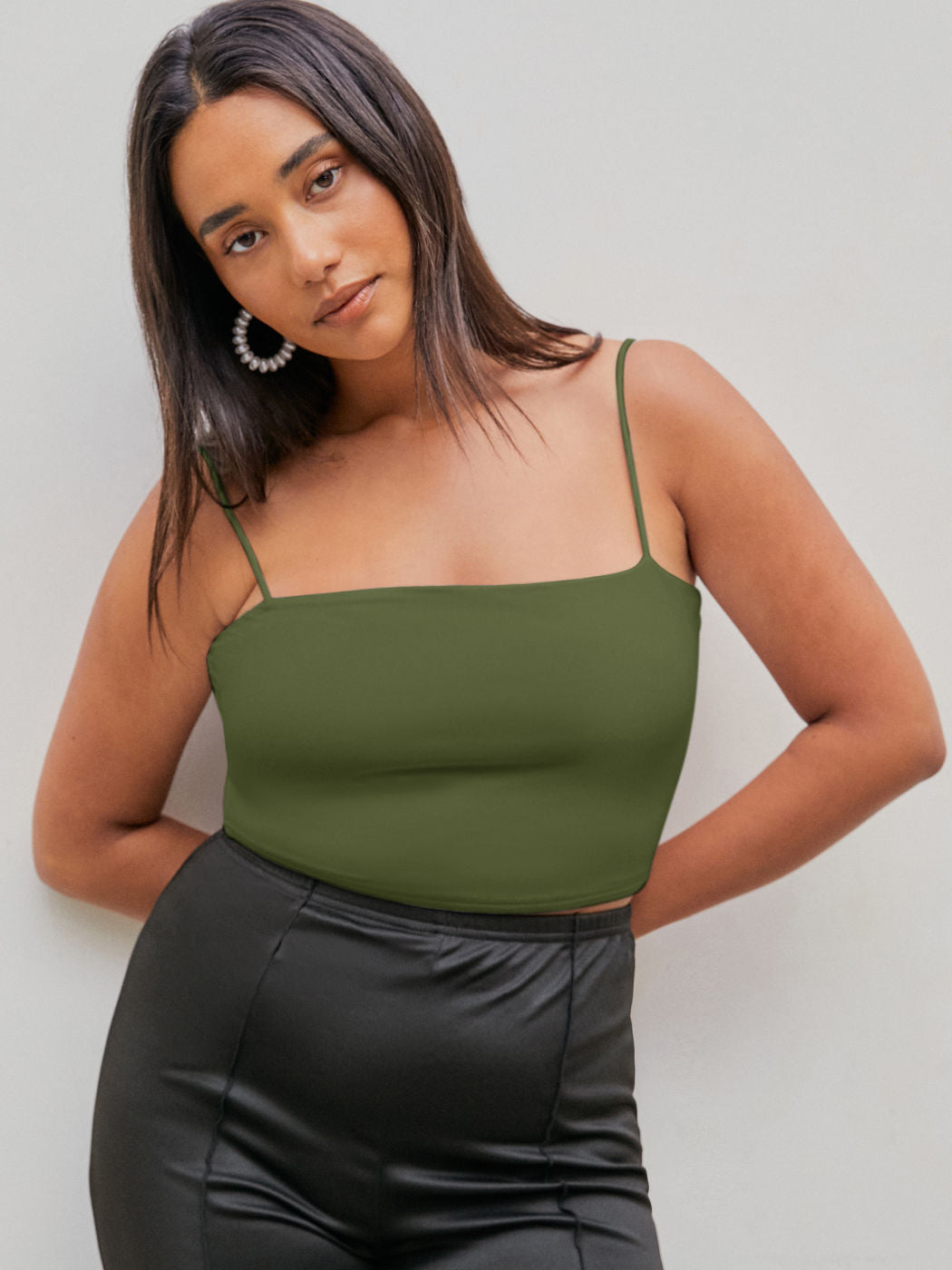 Solid Classic Crop Top