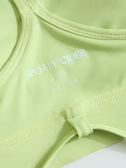 CIDERAIRY™ Square Neck Knotted Cami Top With Removable Padding