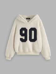 90 Fleece Sherpa Graphic Hoodie