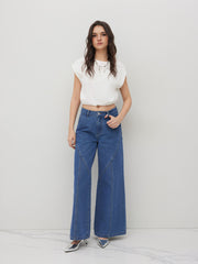 Cider Denim Low Rise Baggy Jeans
