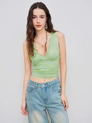 Lace Crop Tank Top