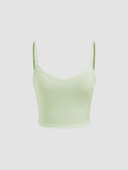 Boat Neck Shirred Top & Cami Top