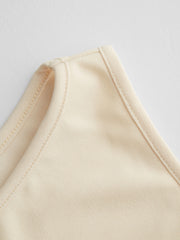 Boat Neck Bowknot Crop Tank Top
