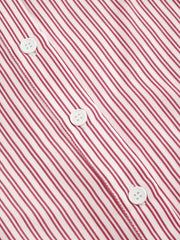 Boat Neck Striped Knotted Tank Top Curve & Plus