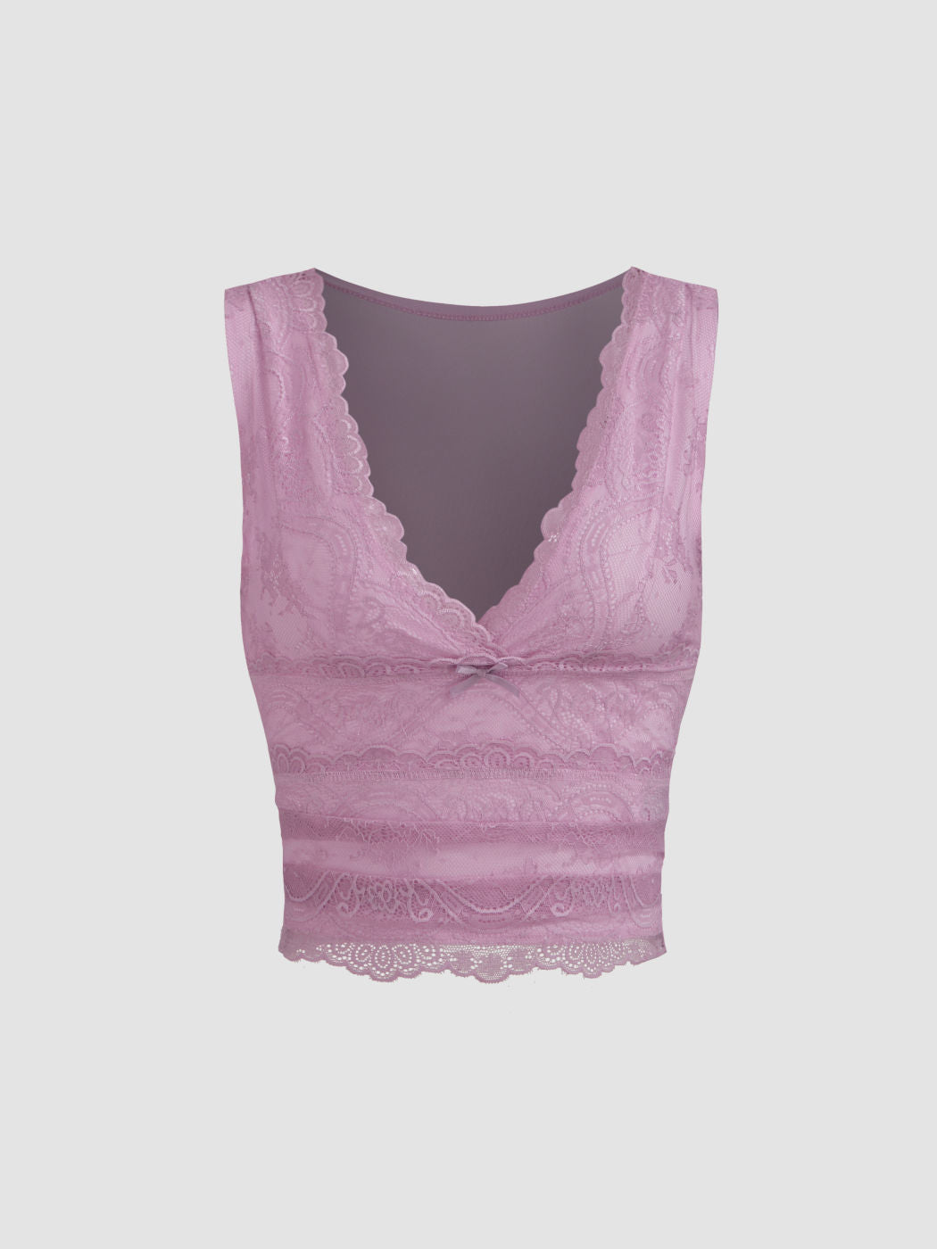 Lace Crop Tank Top