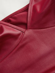 V-Neck Ruched Cami Top Curve & Plus
