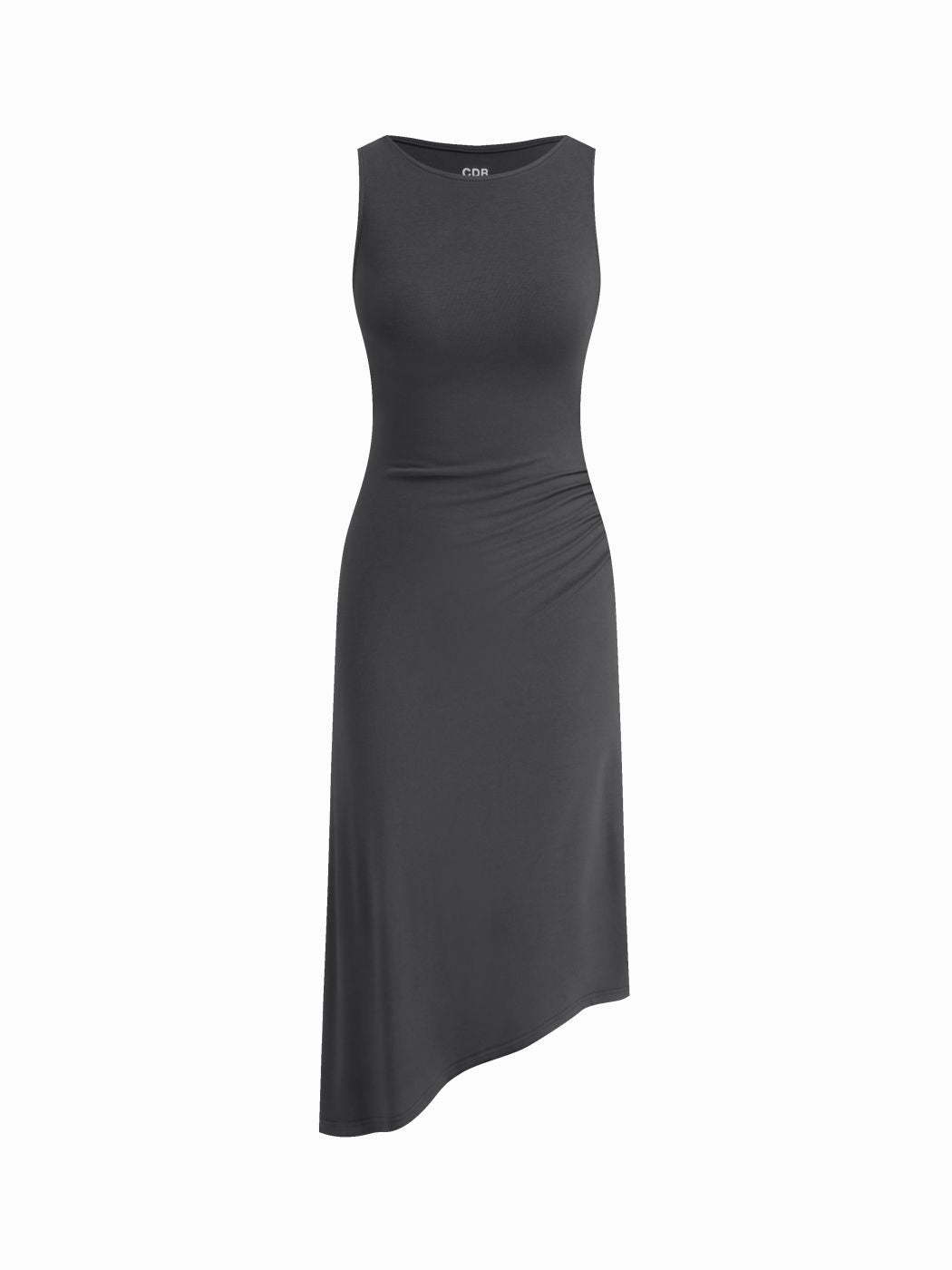 CDR Asymmetric Midi Dress