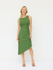 CDR Asymmetric Midi Dress