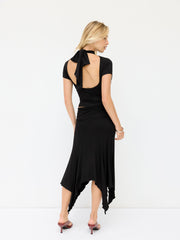 CDR Scarf V Neck Tee