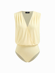 V-neck Wrap Bodysuit