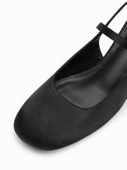 BUCKLE SLINGBACK CHUNKY HEELS