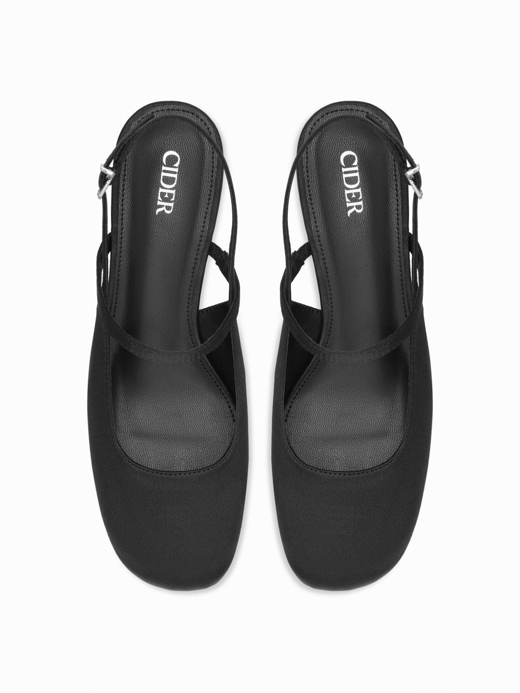 BUCKLE SLINGBACK CHUNKY HEELS