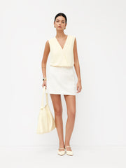 V-neck Wrap Bodysuit