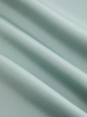Satin U-neckline Lace Trim Knotted Maxi Dress