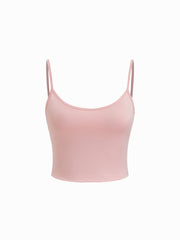 Two Piece Texture Stand Collar Flare Sleeve See-through Blouse & Cami Top