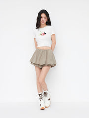Cider Icon Star Appliques Short Sleeve Tee