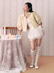 MULTI-BUCKLE CHUNKY HEELED KNEE HIGH BOOTS
