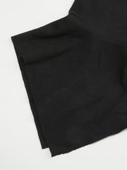 V-neck Metal Detail Cut Out Ruffle Hem Top