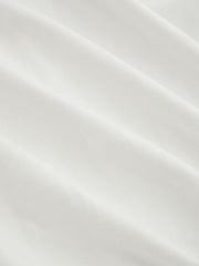 Cotton-blend Collar Long Sleeve Tie Back Button Shirt
