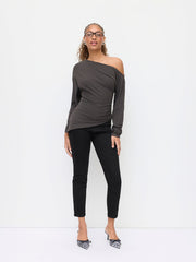 Stretch Cider Denim High Rise Legging Jeans