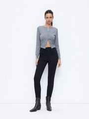 Stretch Cider Denim High Rise Legging Jeans