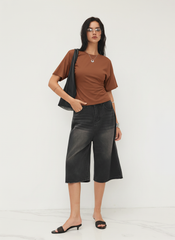 Round Neckline Tee