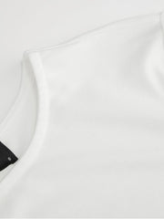 Mid Sleeve Ruched Tee