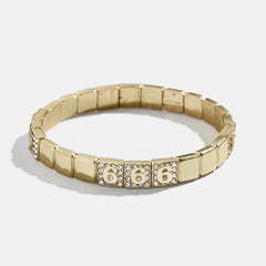 Angel Number Tile Bracelet - 666