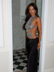 Lucy's ALABAMA TOP GREY