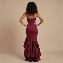 Alessia Ruffle Maxi Dress