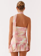 Fleur Mini Dress - Floral Print