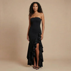 Alessia Ruffle Maxi Dress