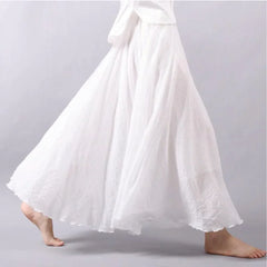 Bianca Pleated Maxi Skirt