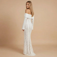 Celeste Lace Maxi Dress