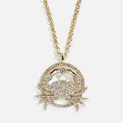Andrea Zodiac Necklace - Cancer