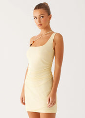 Elane Mini Dress - Yellow