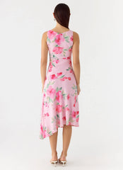 Fedde Midi Dress - Petal Soleil