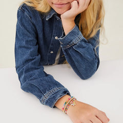 Bead Party Kids Bracelet Set  - Flower