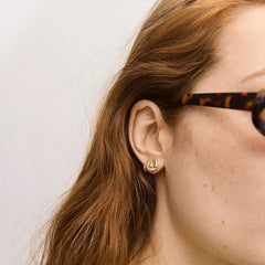 14K Gold Just For Fun Earrings - Sailboat