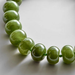 Joan Semi-Precious Necklace - Dark Olive