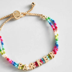 Bead Mine Kids’ Custom Name Bracelet - Multi