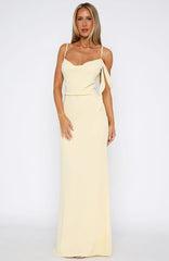 Lemon Blossom Maxi Dress