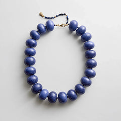 Joan Semi-Precious Necklace - Lapis