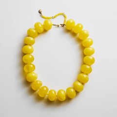 Joan Semi-Precious Necklace - Citrine